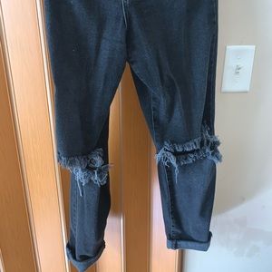 steven high rise mom jeans